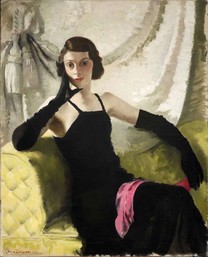 Portrait of Miss Sanders Watney
